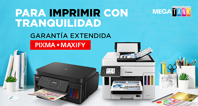 Garantía Extendida PIXMA - MAXIFY