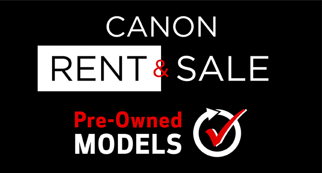 Canon Rent & Sale - Equipos Pre-Owned